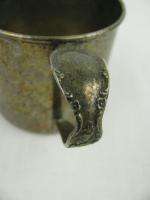 Vintage Silver Plate Child Childs Baby Cup Spoon Handle  