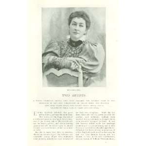  1897 Emma Eames Story & Julian Story illustrated 
