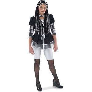    Goth Rag Doll Child/Teen Costume Size Teen (2 6): Toys & Games