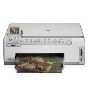    HP PhotoSmart C5150 All In One Printer w/ 2.4inch LCD Electronics