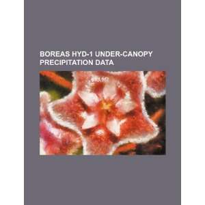  BOREAS HYD 1 under canopy precipitation data 