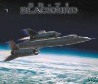 Aircraft Mouse Pad   US Air Force SR 71 Blackbird  