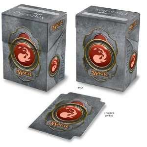  Magic the Gathering Red Mana Symbol Deck Box: Toys & Games