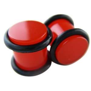  Boucle oreilles, 4mm en rouge  Toys & Games