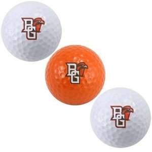  NCAA Bowling Green State Falcons Three Pack of Golf Balls 
