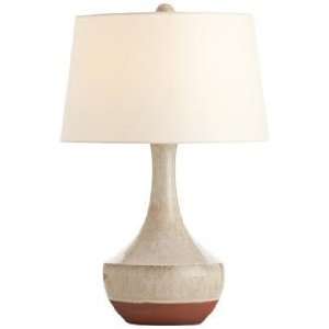  Arteriors Home Tavia Terracotta Oak White Table Lamp: Home 