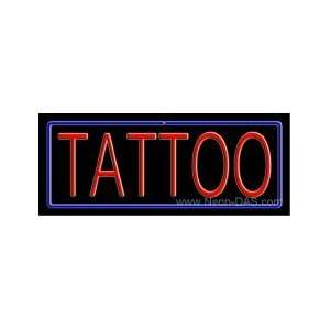  Tattoo Outdoor Neon Sign 13 x 32