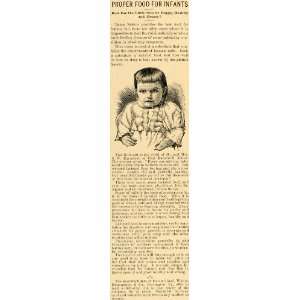   Infants Nutrition Milk Substitute   Original Print Ad