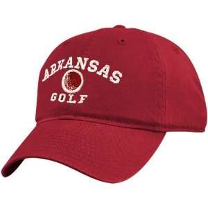   the World Arkansas Razorbacks Cardinal Golf Sport Drop Adjustable Hat