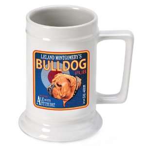   : Wedding Favors Personalized 16 oz. Ale Beer Stein: Kitchen & Dining