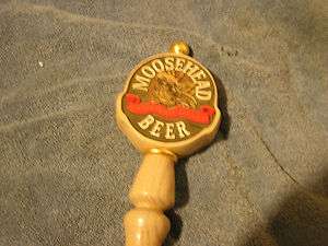 Vintage Moosehead Beer Tap Handle Knob Shift  