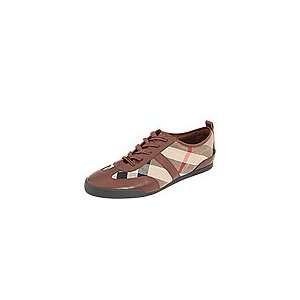 Burberry   Check Sneakers (Tan)   Footwear  Sports 