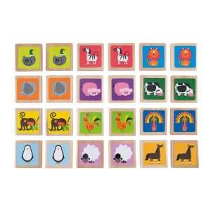 Hape Animals Memory Match Game: Toys & Games