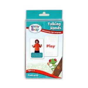  Brainy Baby Talking Hands Flashcards: Toys & Games