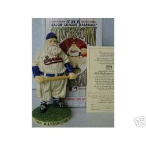  Washington Senators 1960 MLB Cooperstown Santa Figurine 