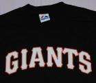 San Francisco Giants Team Name T Shirt Majestic Black M  