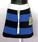 Converse Blue Striped Cotton Mini Skirt, size M
