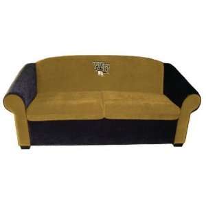    Wake Forest Demon Deacons Microsuede Sofa/Couch
