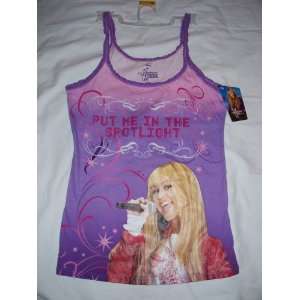 Girls Hannah Montana Tank Top   (M) Purple Everything 