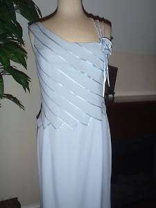 Daymor Couture Blue Formal Blue Gown 6 $850 BNWT  