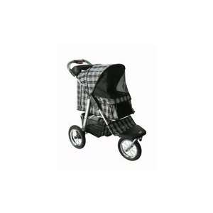  Red Plaid Pet Jogger Stroller: Kitchen & Dining