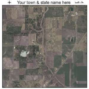  Aerial Photography Map of Morgan Farm Area, Texas 2008 TX 