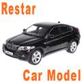 Black Rastar BMW X6 1:14 Car Model with Remote Control  