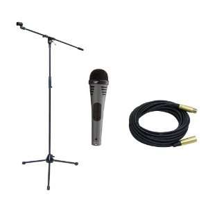  Pyle Mic and Stand Package   PDMIK2 Professional Moving 