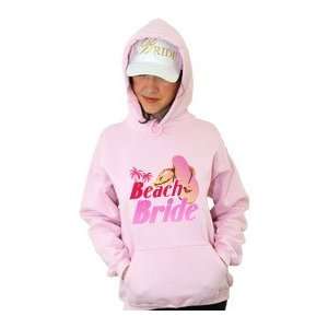  Beach Bride Hooded Sweatshirt: Sports & Outdoors