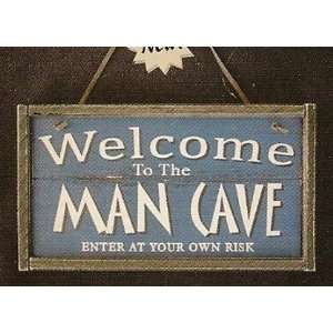  Adventure Marketing Welcome To The Man Cave Sign: Home 