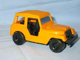 Vintage Strombecker Plastic Jeep Toy Car 1970s T35  