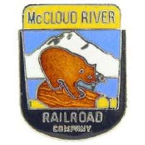  McCloud River Railroad Pin 1 Arts, Crafts & Sewing