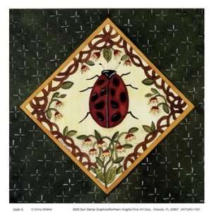  Lady Bug   Poster by Chris Wilsker (6x6)
