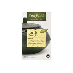 Tea, 100% Organic, Forte Brkfst, Bag, 16 Grocery & Gourmet Food
