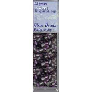   Inspiration Glass Beads   Pink/Purple Oval Mix Arts, Crafts & Sewing