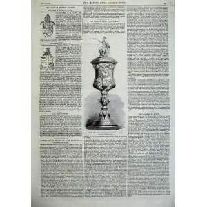  1867 Prize Cup Belgians Victoria Rifle Corps War Army 