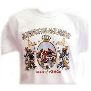 Jerusalem City of Peace II T Shirt (11 Colors Sizes S   XXL) From 
