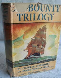The Bounty Trilogy By Nordhoff & Hall 1949 HB Wyeth Ed.  