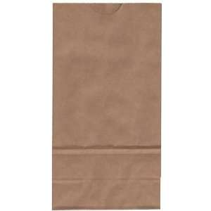 Brown Kraft 100% Recycled Lunch Bag (Small 4 1/8 x 8 x 2 