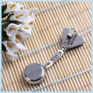 features stainless strap with a clip convenient to carry or clip to 