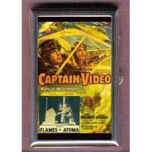  CAPTAIN VIDEO SERIAL POSTER Coin, Mint or Pill Box Made 