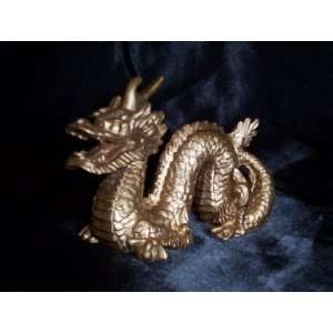  5 Inch Golden Chinese Dragon 