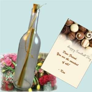 Sweetest Day Message In A Bottle Gift