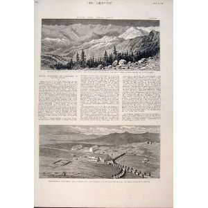  India Black Mountain South Africaswaziland Print 1891 