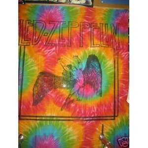  Led Zeppelin Swan Song Tie Dye Tapestry Poster 40x55