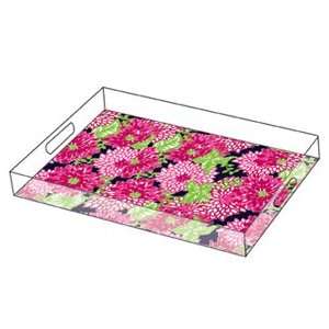  Lilly Pulitzer Small Tray   White Zin: Home & Kitchen