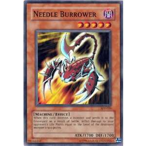   AST 20 Needle Burrower (SR) / Single YuGiOh Card in Protective Sleeve