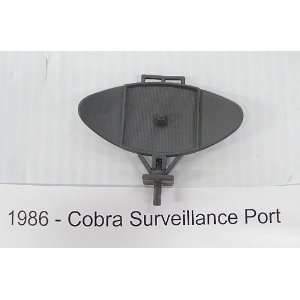  GI Joe 1986 Cobra Surveillance Port Radar Antenna Toys 