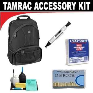  Tamrac 3380 Aero 80 Photo / Laptop Backpack (Black) + Advanced 