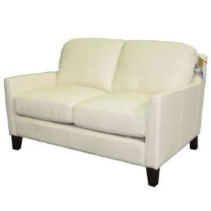  Moroni # 668 Loveseat Angie Top Grain Leather Loveseat in 